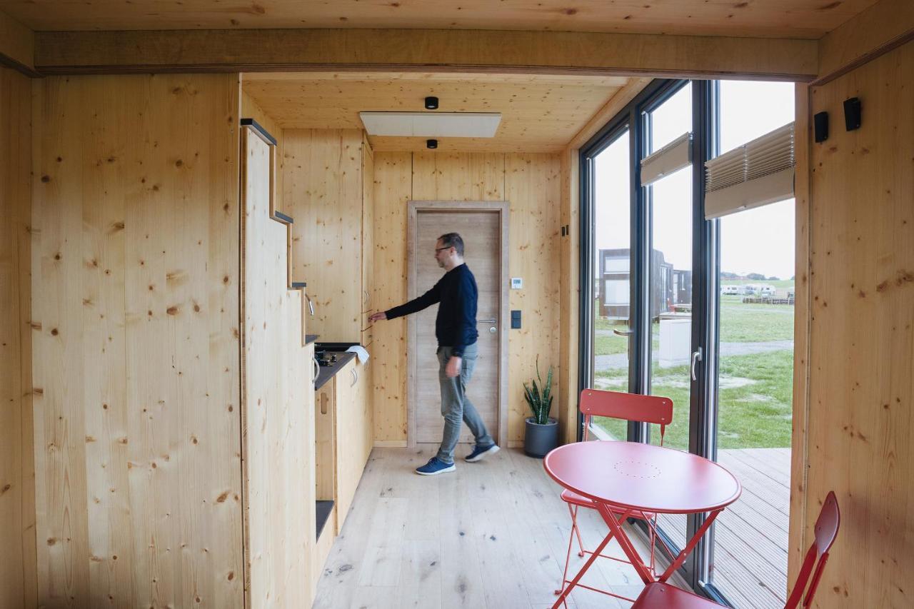 Tiny House Nature 12 Innenlage - Green Tiny Village Harlesiel Carolinensiel Exterior photo