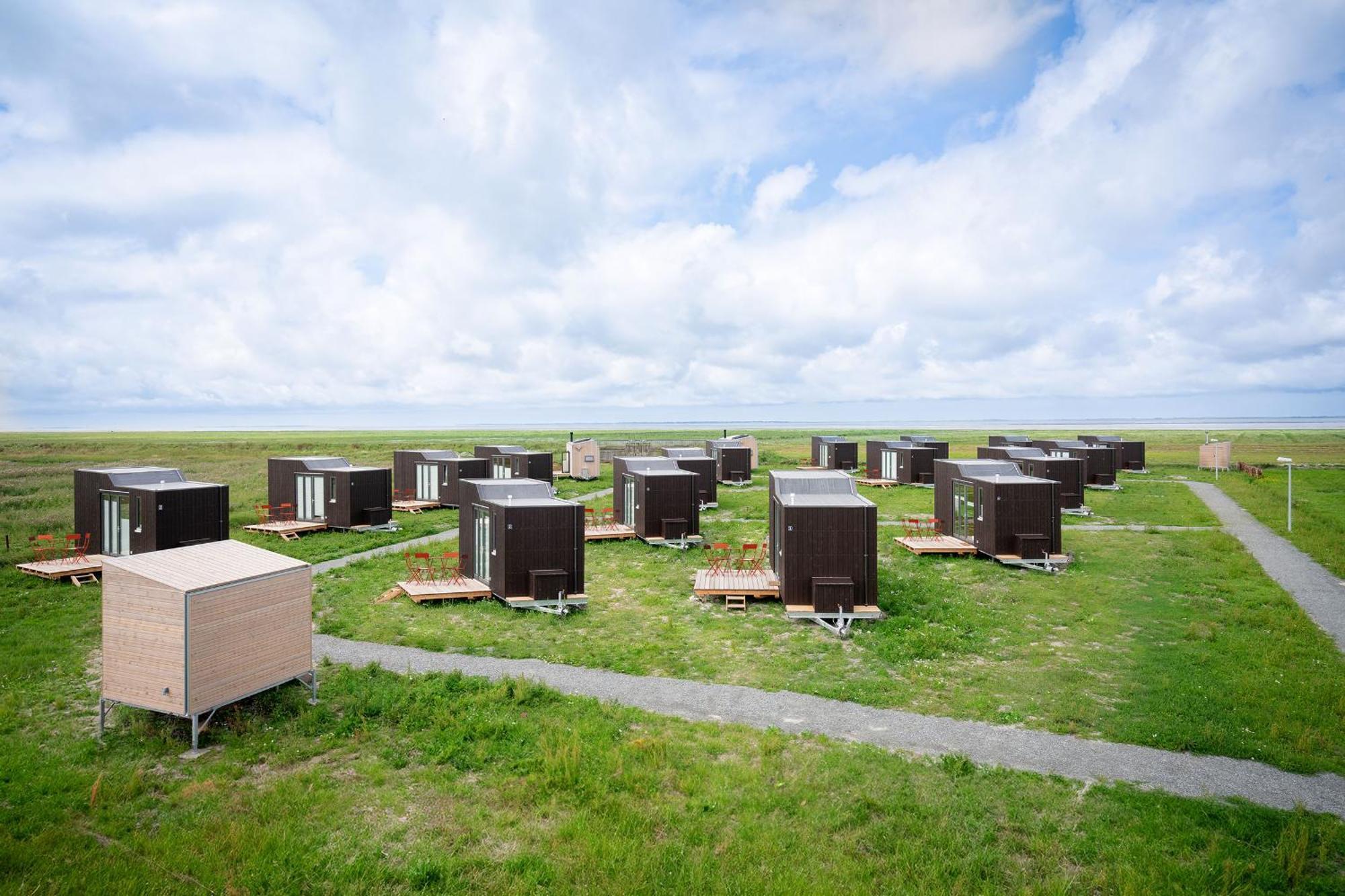 Tiny House Nature 12 Innenlage - Green Tiny Village Harlesiel Carolinensiel Exterior photo